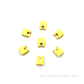 2.54 Yellow Short Circuit Cap Connector